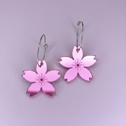 Flor Rosa Espejo