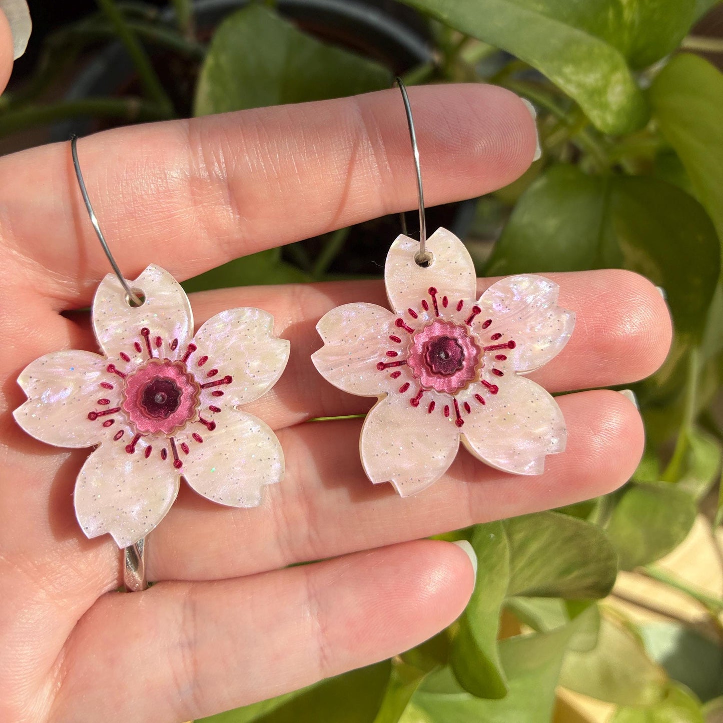 Flor Blanca Nacarada