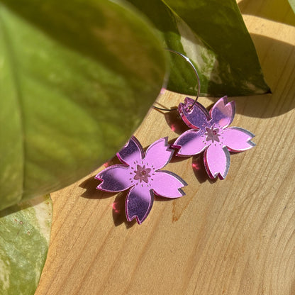 Flor Rosa Espejo