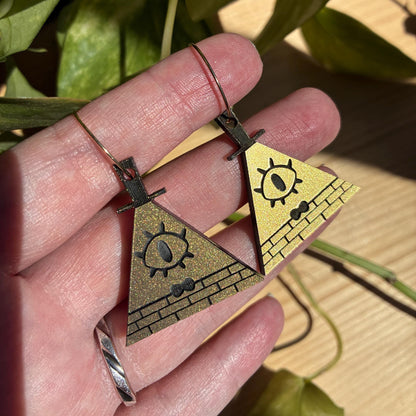Bill Cipher Gold Inspired