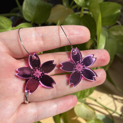 Flor Rosa Espejo
