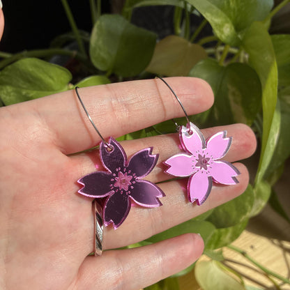 Flor Rosa Espejo